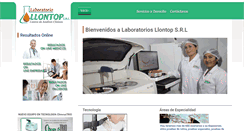 Desktop Screenshot of laboratoriollontop.com